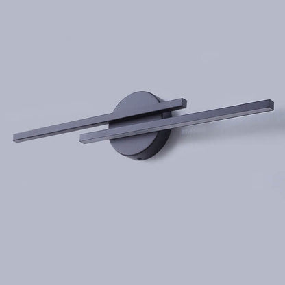 Modern Light Luxury Bar Iron Acrylic LED Vanity Light Wall Sconce Lamp