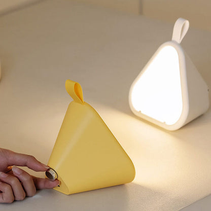 Creative Triangle Seven Color Atmospheric LED Night Light Table Lamp