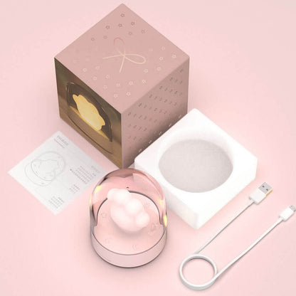 Creative Cartoon Cat Claw LED Eye Protection USB Night Light Table Lamp