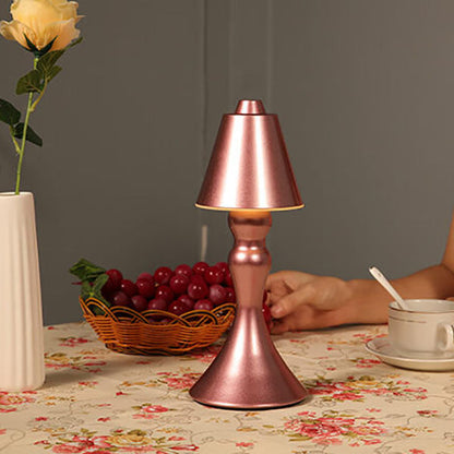 Modern Metal Rechargeable LED Table Lamp