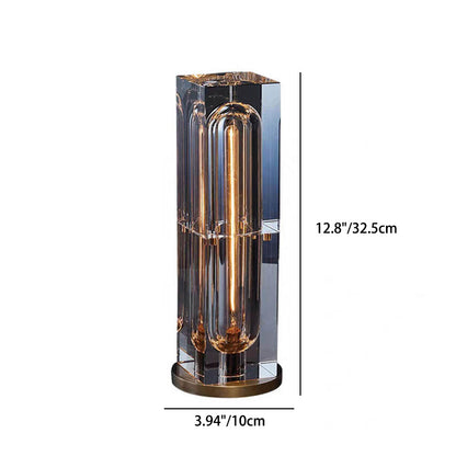 Modern Crystal Stereo Geometric Design 1-Light Table Lamp