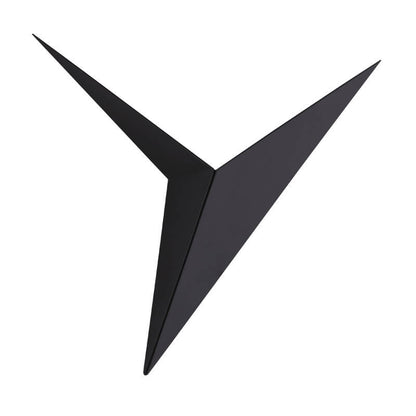Modern Metal Shaped Triangle 1-Light LED Wall Sconce Lamps