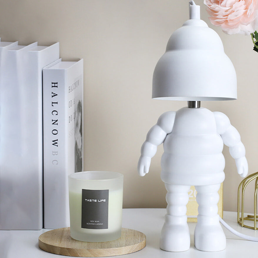 Modern Creative Michelin Robot LED Aromatherapy Melting Wax Table Lamp