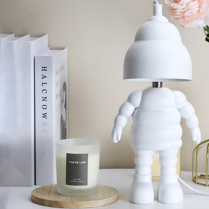 Modern Creative Michelin Robot LED Aromatherapy Melting Wax Table Lamp