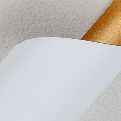 Modern Outdoor Aluminum Bending Column LED Waterproof Wall Sconce Lamp