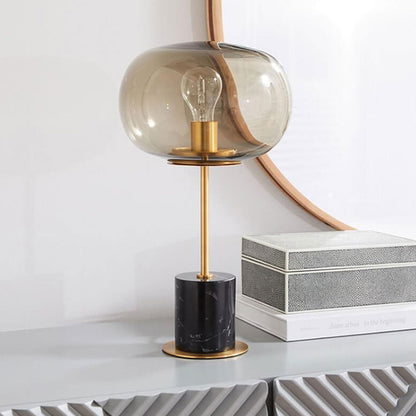 Nordic Creative Minimalist Glass Ball 1-Light Table Lamp