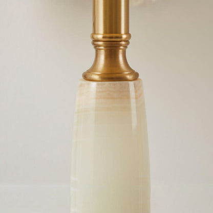 French Retro Court Tassel Copper 1-Light Table Lamp