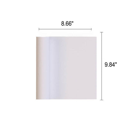 Modern Minimalist Square Up and Down Illuminated LED Wall Sconce Lamp