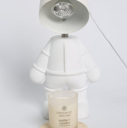 Creative Little White Design LED Night Light Melting Wax Table Lamp