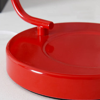 European Red Hardware 1-Light Melting Wax Table Lamp