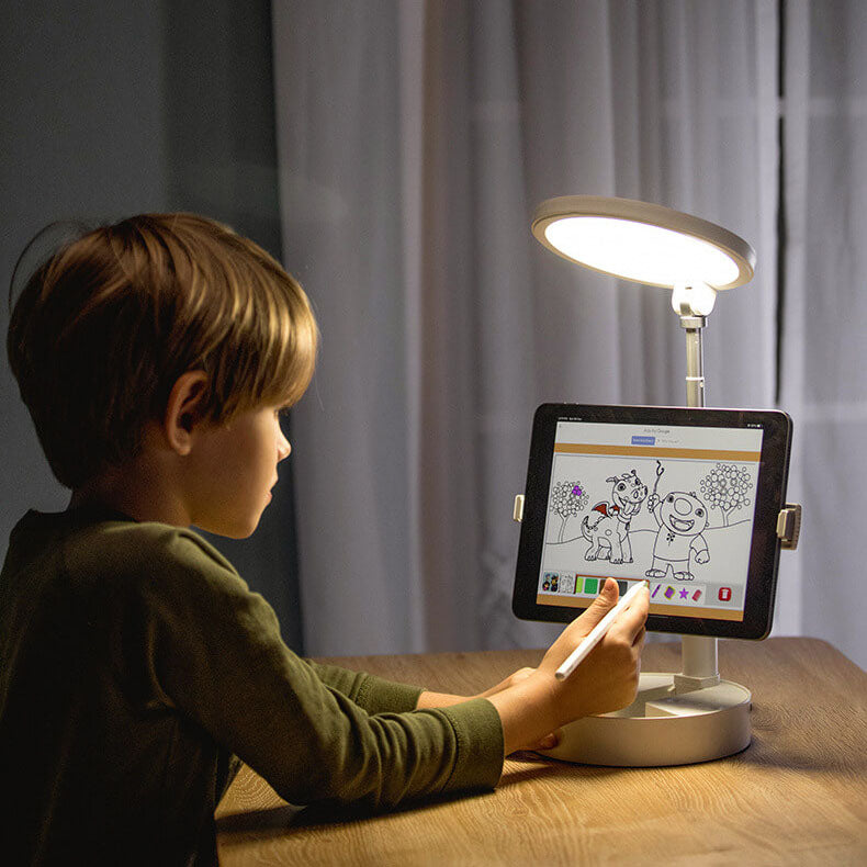 Student USB Rechargeable Foldable LED Table Lamp