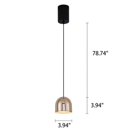مصباح LED صغير على شكل قبة بتصميم عصري بسيط 