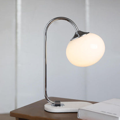 Nordic Minimalist Nostalgic Glass Sphere 1-Light Table Lamp