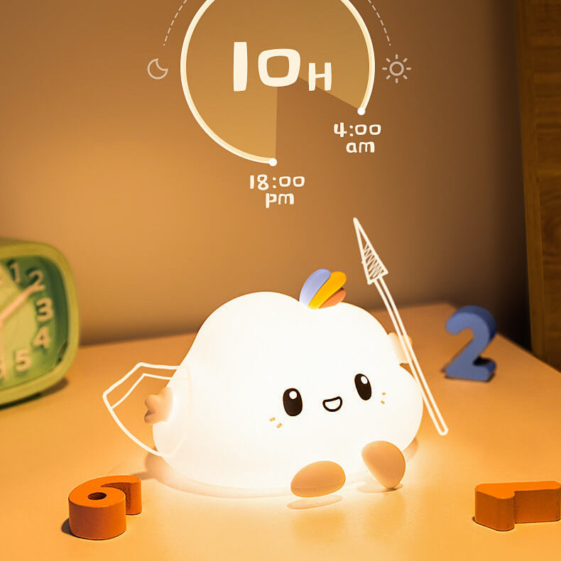 Modern Silicone Creative Cloud Design Night Light LED Table Lamp