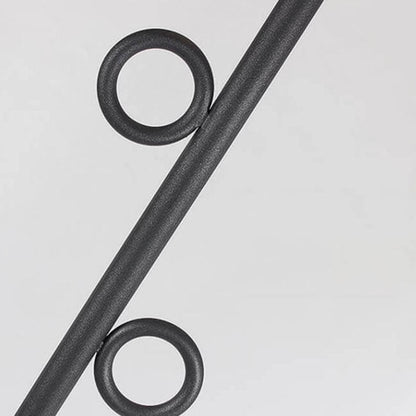 Solar Modern Simplicity Stainless Steel Strip LED Outdoor Standing Floor Lamp For Outdoor Patio