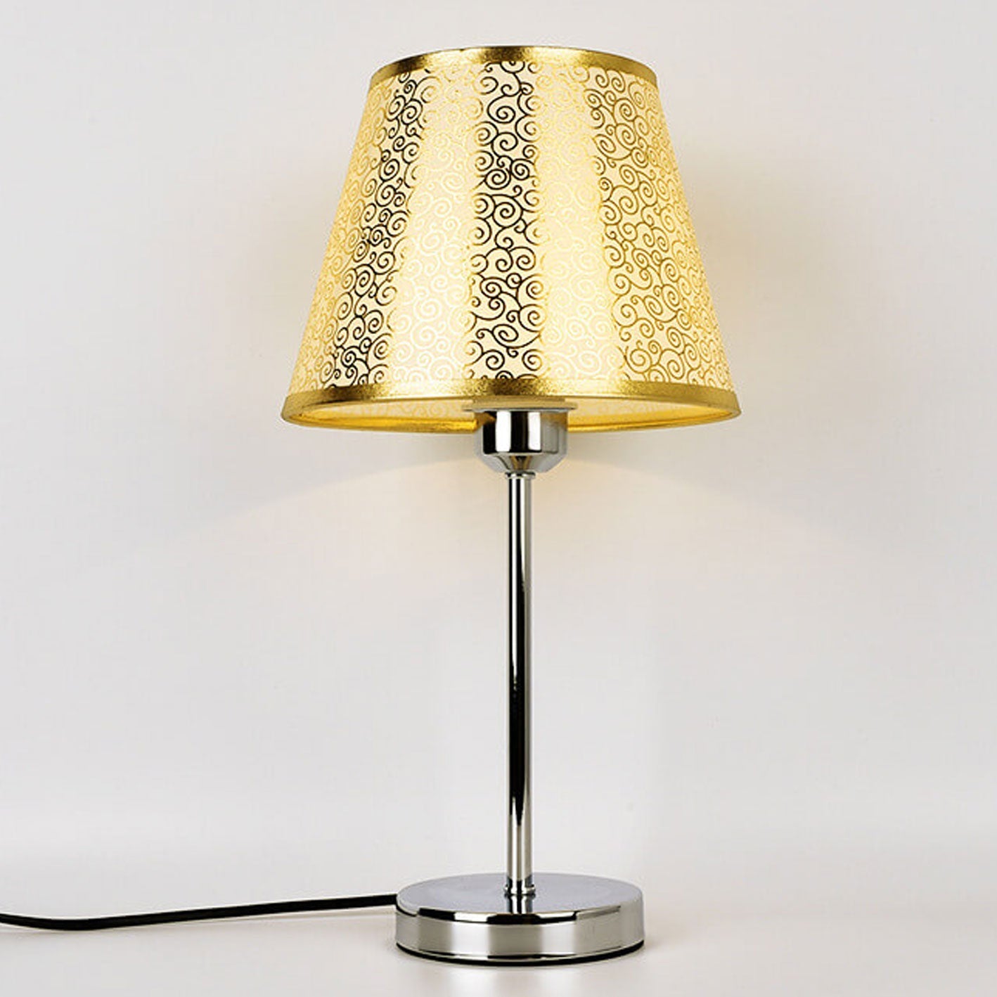 European Retro Fabric 1-Light Table Lamp