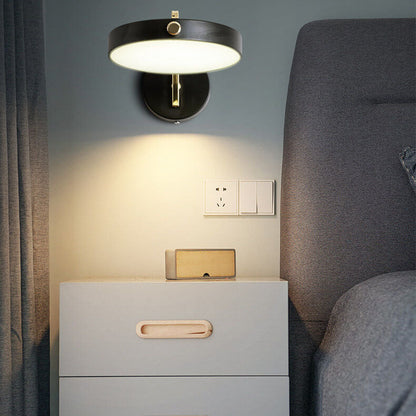 Modern Light Luxury Nordic Pie-shaped LED Wall Sconce Lamp