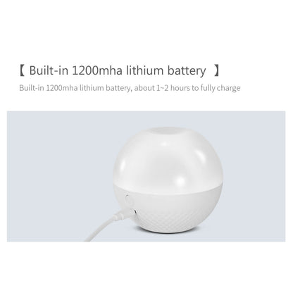 LED Round Ball Night Light 16 Color Remote Control Touch  Table Lamp