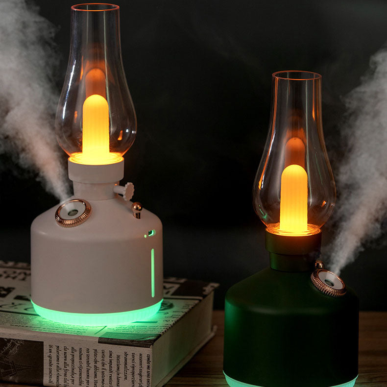 Creative Humidify Spray PET Bottle Shade LED Table Lamp