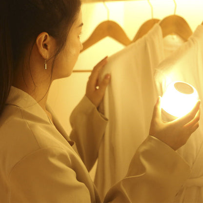 Creative Multifunctional Separate Magnetic Touch Infinitely Dimmable LED Night Light Table Lamp