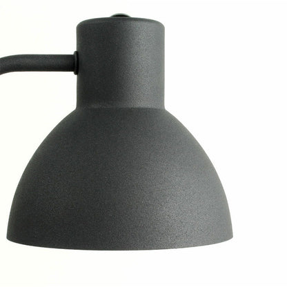 Contemporary Scandinavian Dome Shade Square Wood Base 1-Light Melting Wax Table Lamp For Bedroom