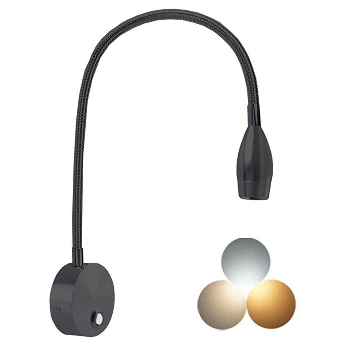 مصباح حائطي حديث مزود بمنفذ USB LED 