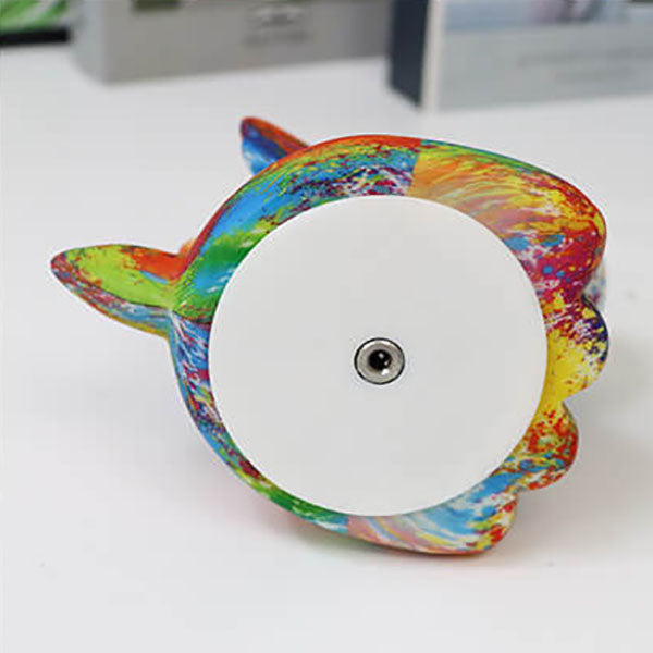 Creative Unicorn Painted 3D Printed LED Night Light Table Lamp