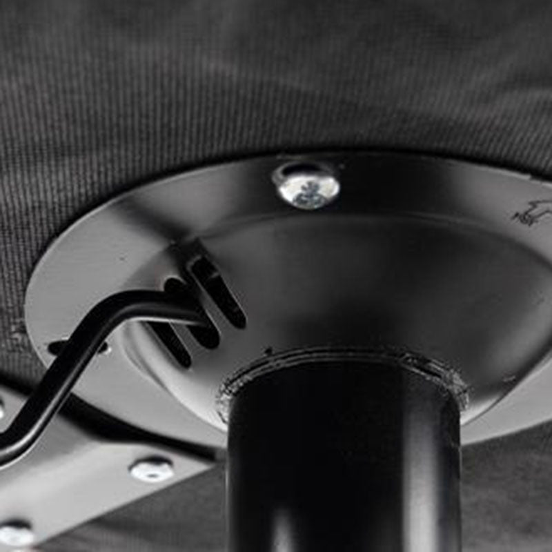 Modern Minimalist Square Oiled Wax Leather Metal Bar Stool Backrest Armless For Dining Room