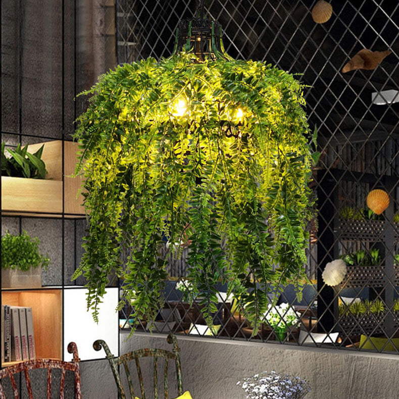 Creative Plant Vine Decorative 3-Light Chandelier