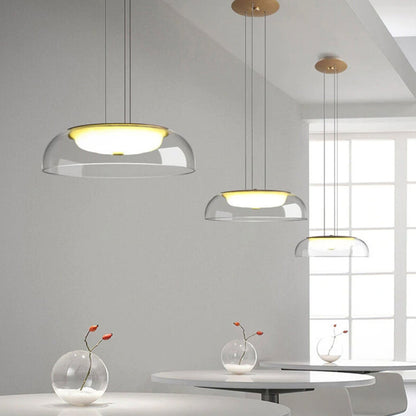 Nordic Modern Style Light Luxury Creative Glass LED Pendant Light