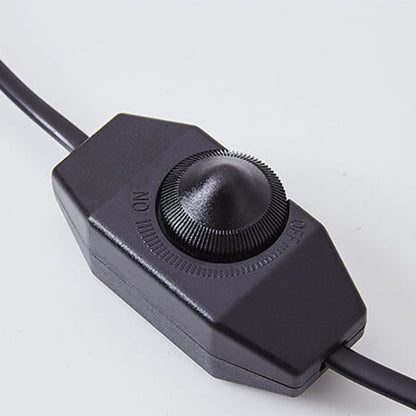 Modern Log Square Geometry 2-Light Melting Wax Table Lamp