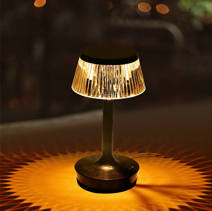 Creative Crystal Mushroom LED Night Light Table Lamp