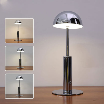 European Wrought Iron LED Rechargeable Table Lamp