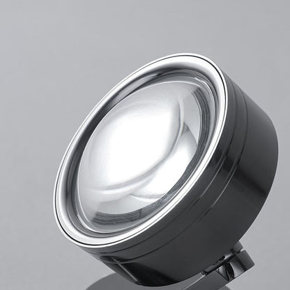Contemporary Industrial Aluminum Cylinder LED Spotlight Wall Sconce Lamp For Bedroom