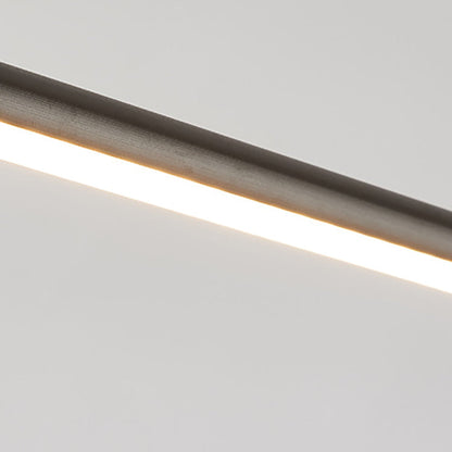 Modern Minimalist Aluminum Straigh Line LED Wall Sconce Lamp For Living Room