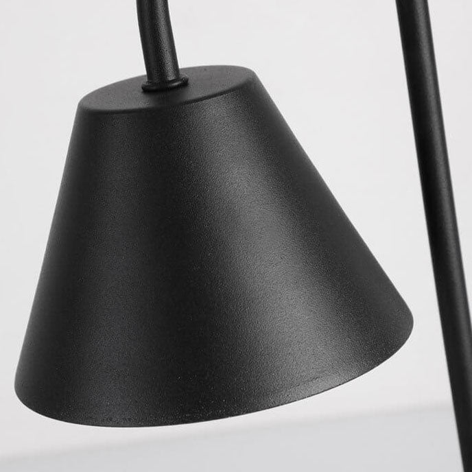 Nordic Solid Marble Base Cone 1-Light Melting Wax Table Lamp