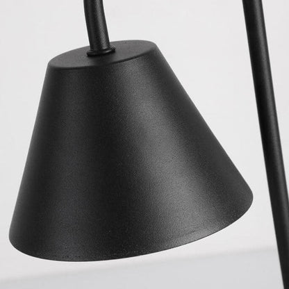 Nordic Solid Marble Base Cone 1-Light Melting Wax Table Lamp