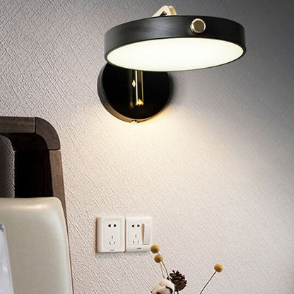 Modern Light Luxury Nordic Pie-shaped LED Wall Sconce Lamp