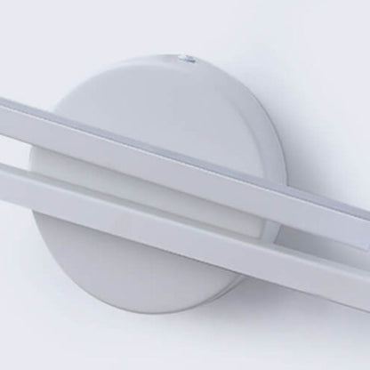 Modern Light Luxury Bar Iron Acrylic LED Vanity Light Wall Sconce Lamp