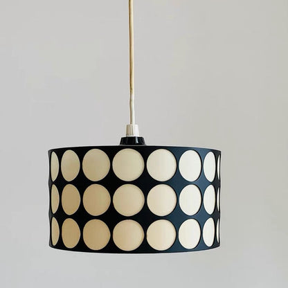 European Vintage Minimalist Iron Leather 1-Light Pendant Light