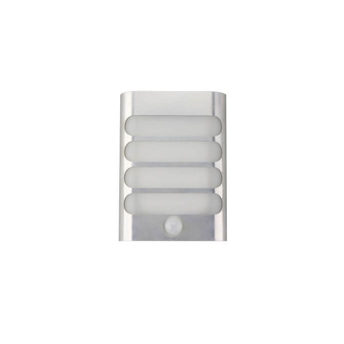 مصباح حائط LED عصري مستطيل الشكل من الألومنيوم قابل لإعادة الشحن عبر USB 