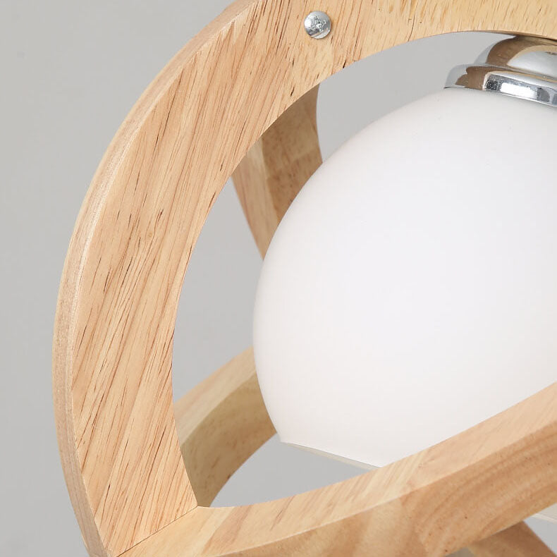 Japanese Wabi-sabi Log 1-Light Pendant Light