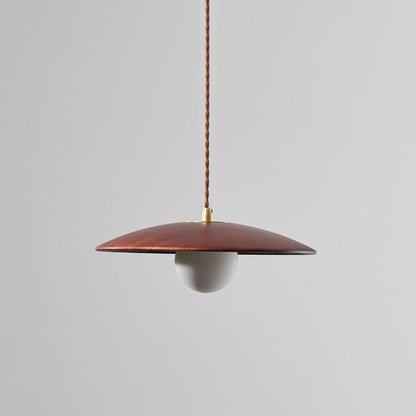 Modern Minimalist Log Long Line Circular 1-Light Pendant Light