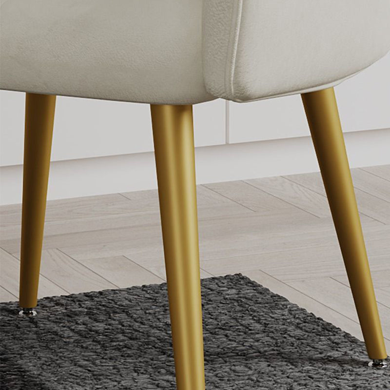 Modern Minimalist Sponge Square Vanity Stool Backrest For Bedroom