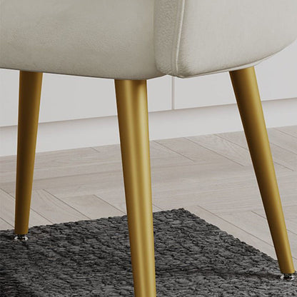 Modern Minimalist Sponge Square Vanity Stool Backrest For Bedroom