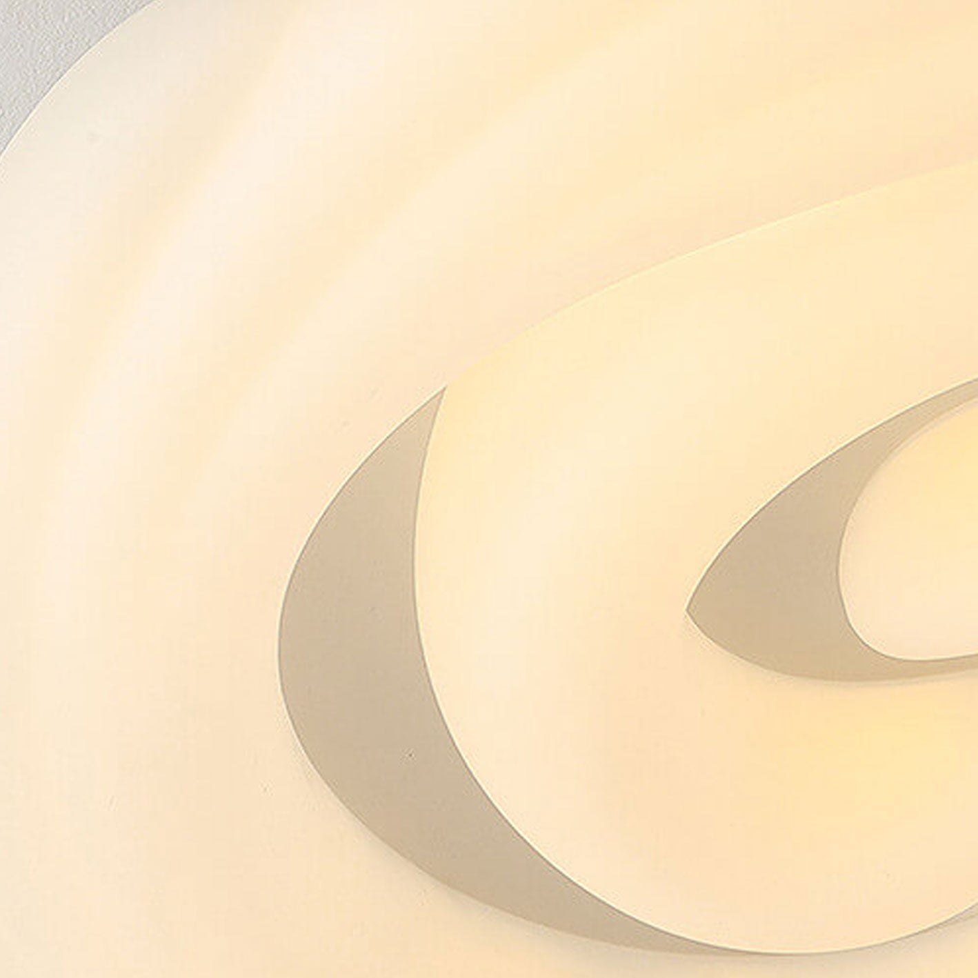 Nordic Minimalist Floral Hardware LED Flush Mount Ceiling Light