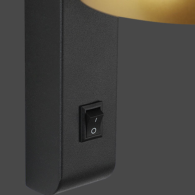 مصباح حائط LED مستطيل الشكل من الألومنيوم والحديد PS بتصميم عصري بسيط لغرفة النوم 