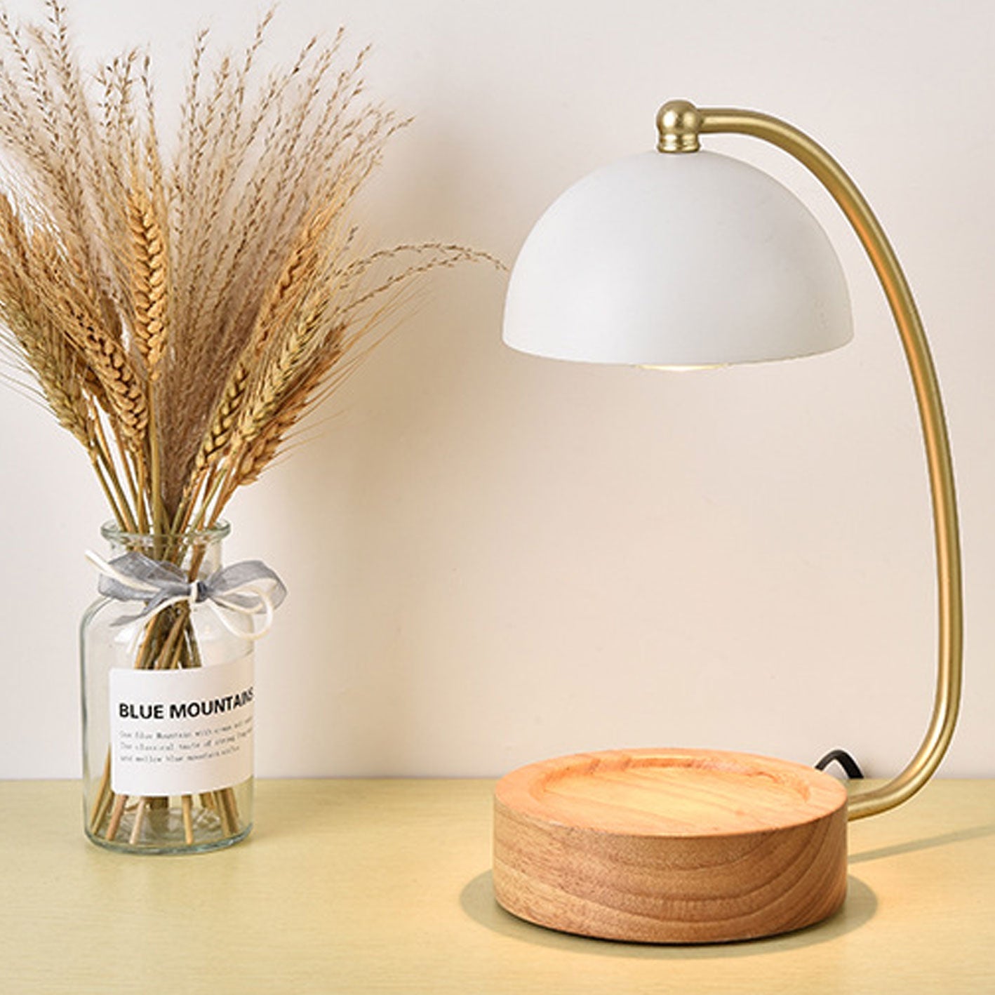 Japanese Creative Timing Dimming 1-Light Melting Wax Table Lamp