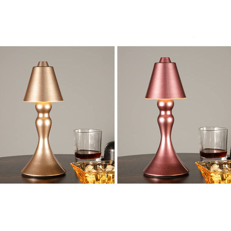 Modern Metal Rechargeable LED Table Lamp