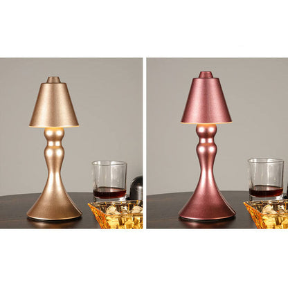 Modern Metal Rechargeable LED Table Lamp